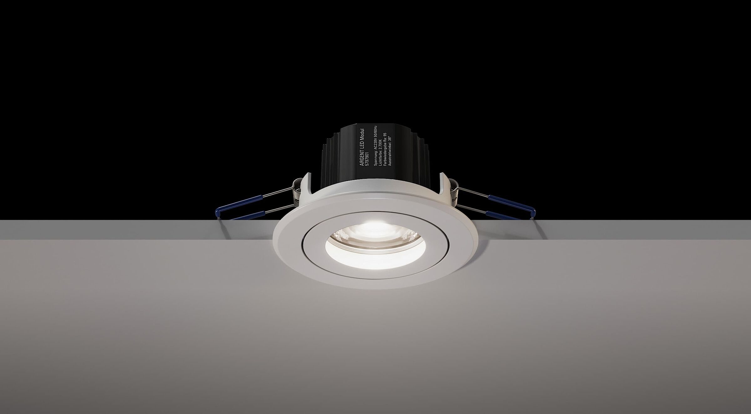 Ultraflache Einbautiefe