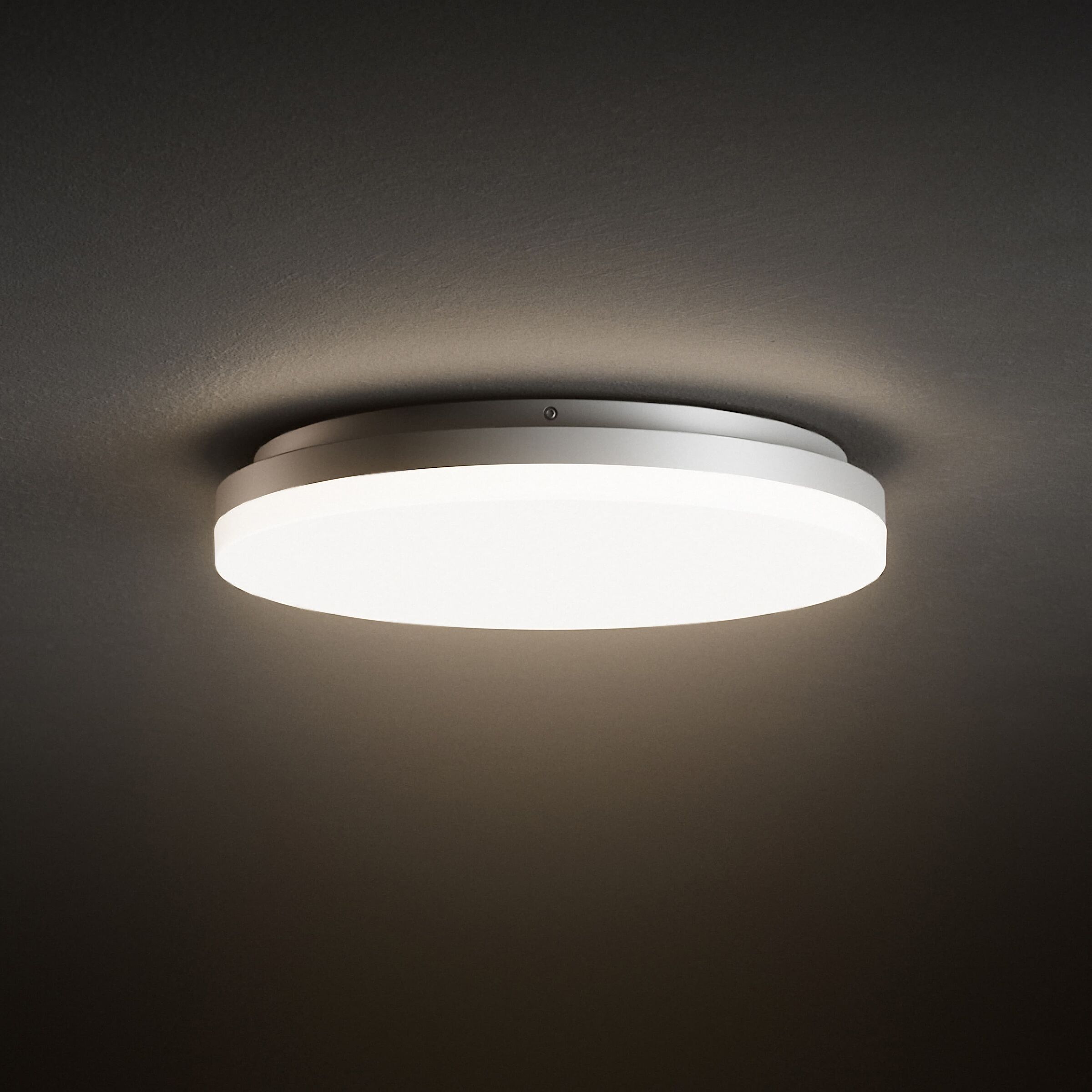 Aufbauleuchte runde Ausführung