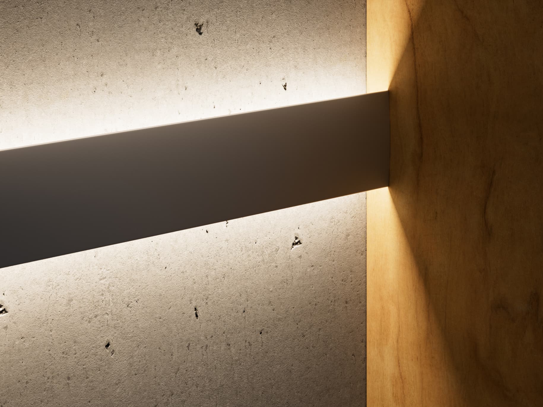 Lichtstreifen Dim to Warm