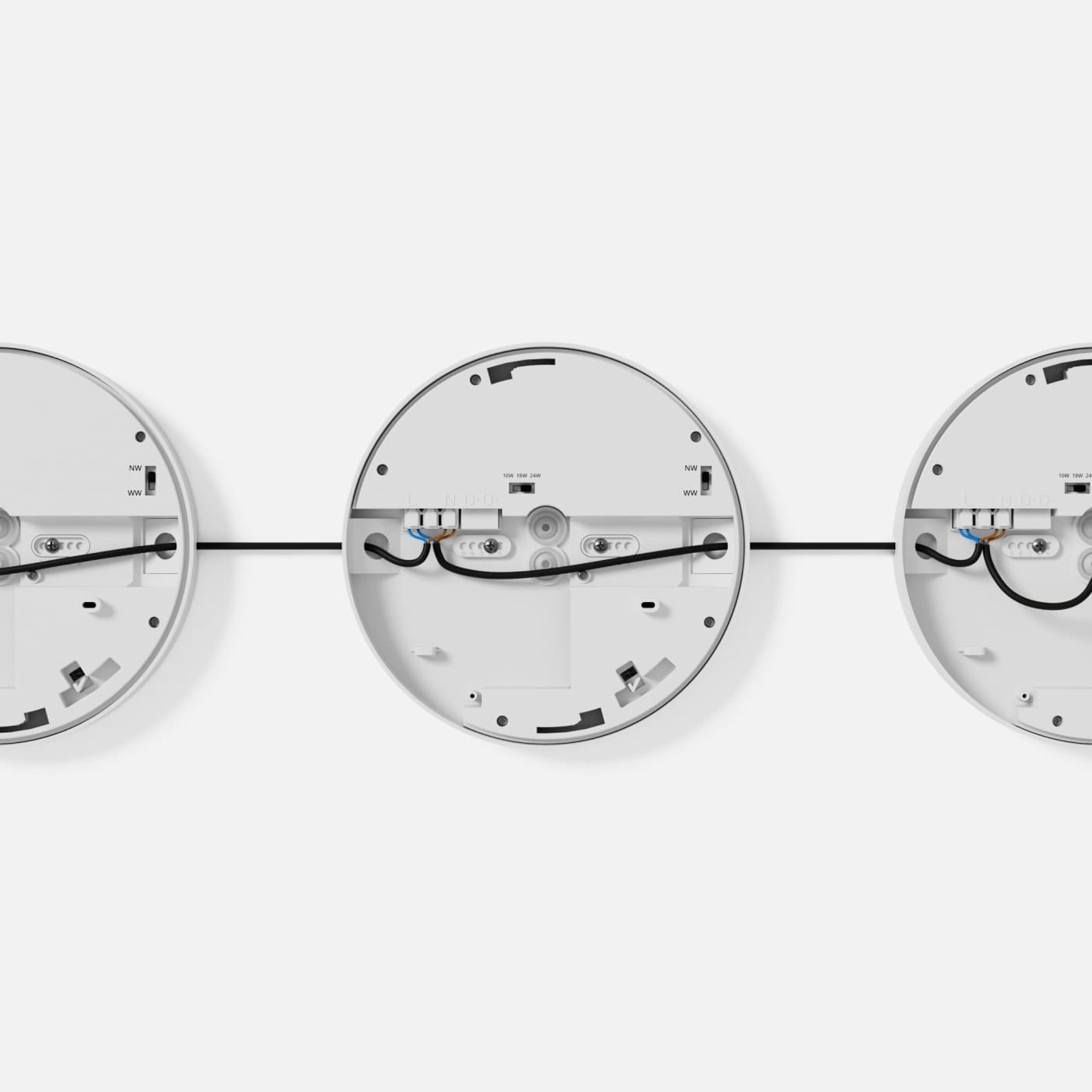 Shine Verdrahtungsmöglichkeiten Durchgangsverdrahtung