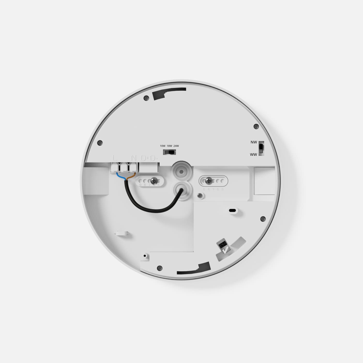 Shine Verdrahtungsmöglichkeiten mittige Einspeisung