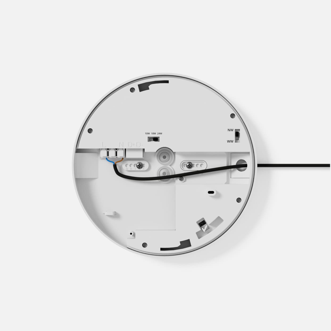 Shine Verdrahtungsmöglichkeiten seitliche Einspeisung