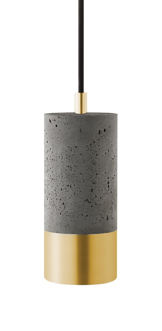 Upset Concrete Beton dunkel Gold